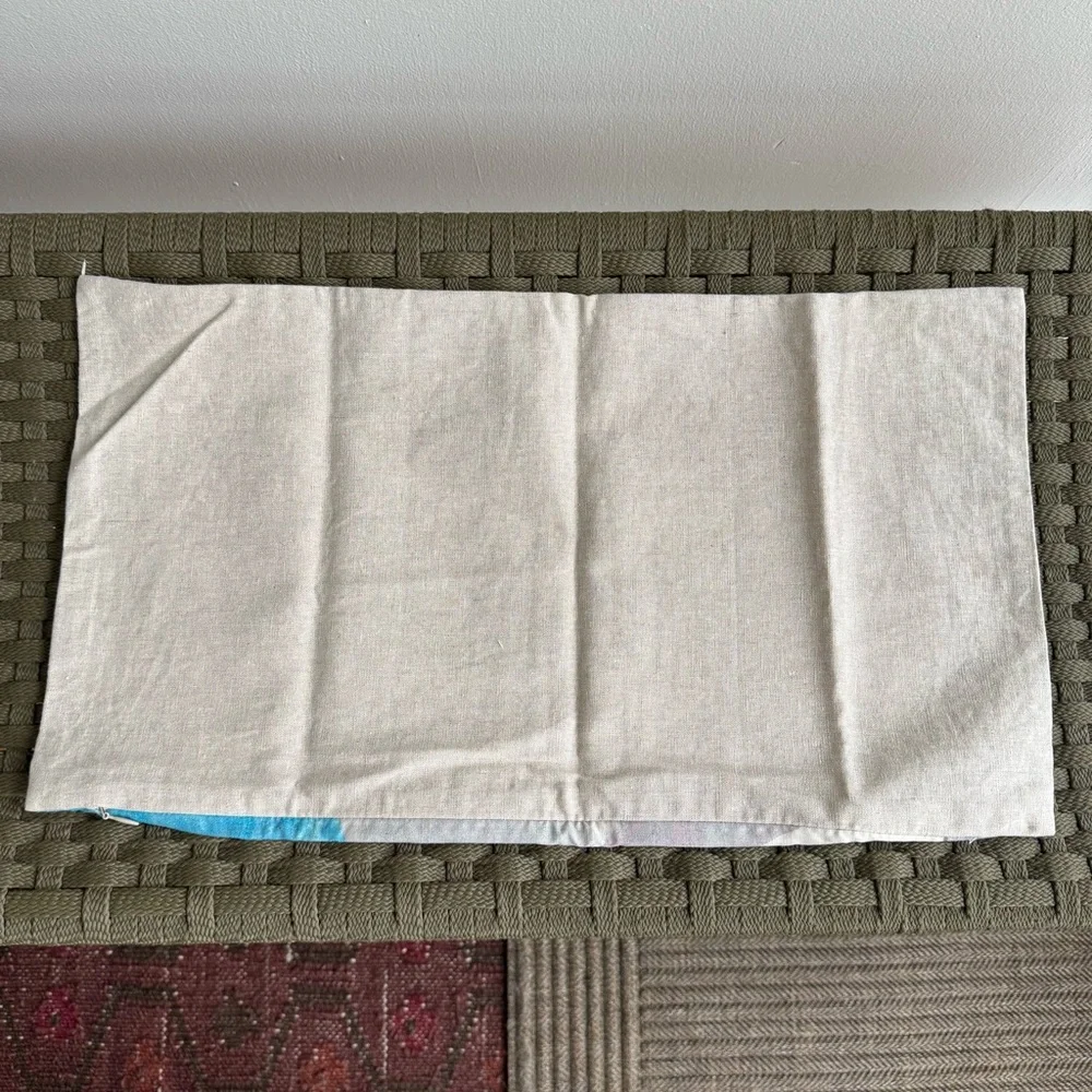 West Elm Silk Pillow Cover 12x21